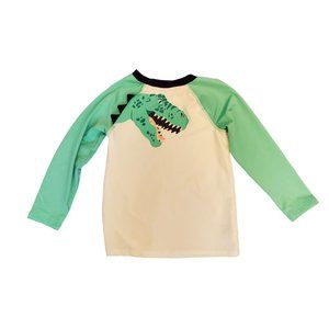 Cat & Jack Rashguard Long‎ Sleeve Swim Top. Dinosaur Size 4T.